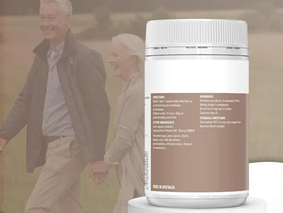 Healthy Care Vitamin D3 1000IU 250 Capsules in Sri Lanka