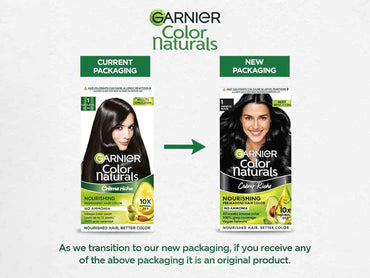 Garnier Natural Black Hair Color 70ml + 60g in Sri Lanka