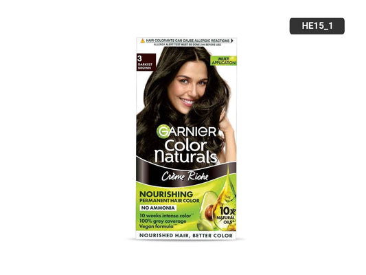 Garnier Color Naturals Darkest Brown 70ml + 60g in Sri Lanka