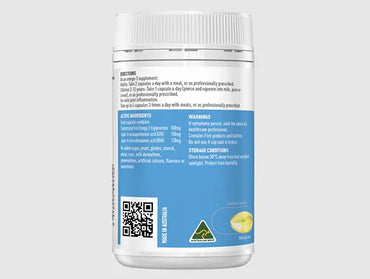 Healthy Care Double Strength Fish Oil Mini Caps 200 Soft Capsules in Sri Lanka