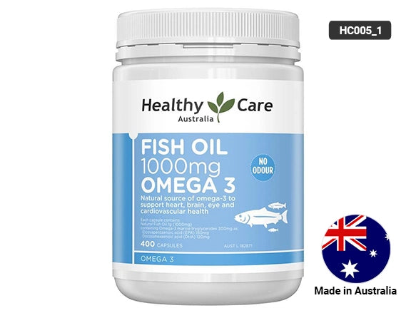 Healthy Care Fish Oil 1000mg 400 Capsules in Sri Lanka