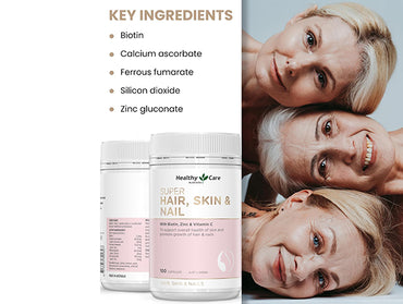 Healthy Care Super Hair, Skin and Nail 100 Capsules - AUSTRALIA in Sri Lanka