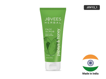 Jovees Herbal Papaya and Honey Face Scrub 100g in Sri Lanka