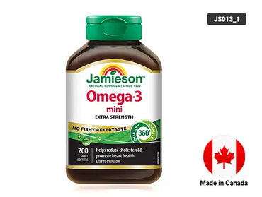 Jamieson Extra Strength Omega-3 Mini, 200 softgels in Sri Lanka