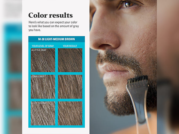 Just For Men Mustache and Beard Medium-Dark Brown 14g