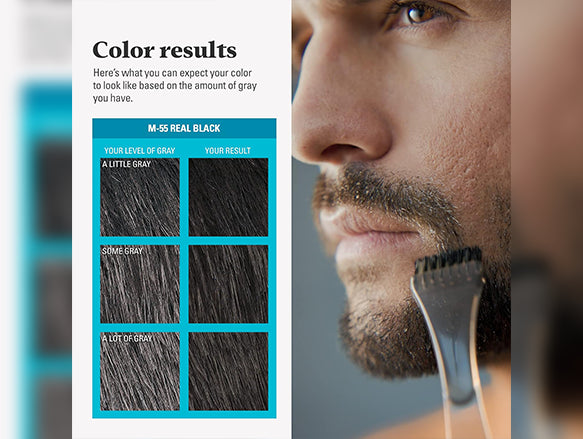 Just for Men Mustache and Beard Real Black 14g - USA in Sri Lanka