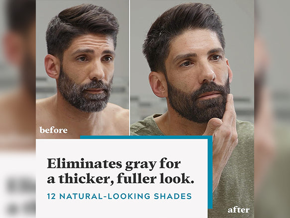 Just for Men Mustache and Beard Real Black 14g - USA in Sri Lanka