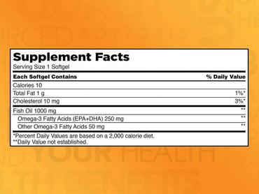Kirkland Signature Fish oil 1000mg 400 Softgels in Sri Lanka