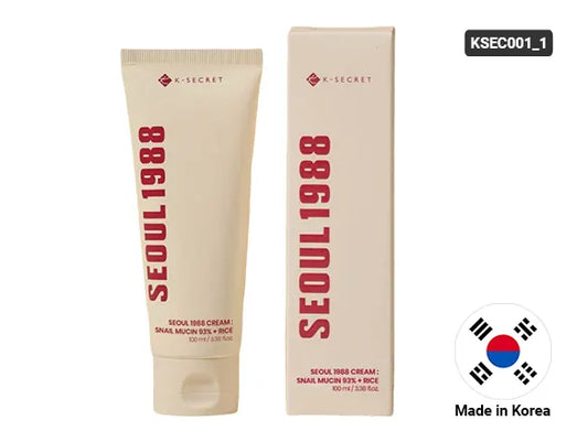 K-Secret Seoul 1988 Cream Snail Mucin 93% + Rice 100ml in Sri Lanka