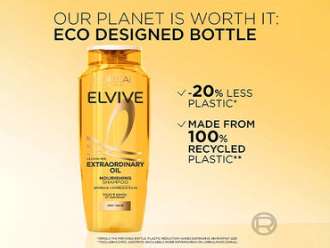 Loreal Elvive Extraordinary Oil Nourishing Shampoo 400ml in Sri Lanka