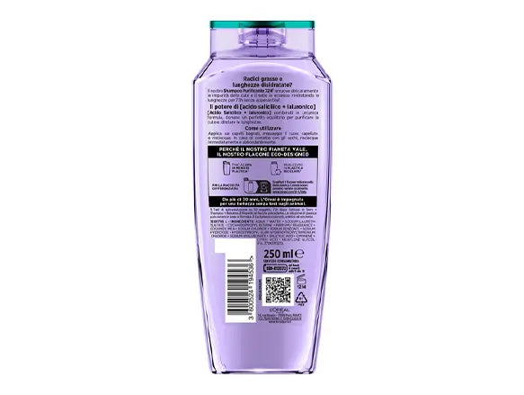 Loreal Elvive Hyaluronic Pure 72H Shampoo 250ml in Sri Lanka