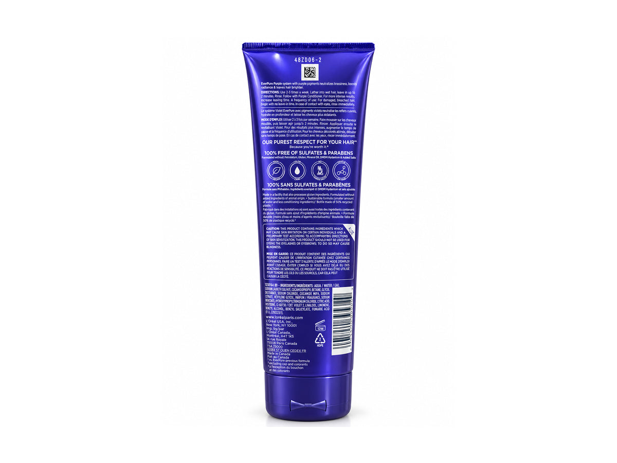 Loreal Ever pure Purple Revitalisant Violet Shampoo 200ml in Sri Lanka