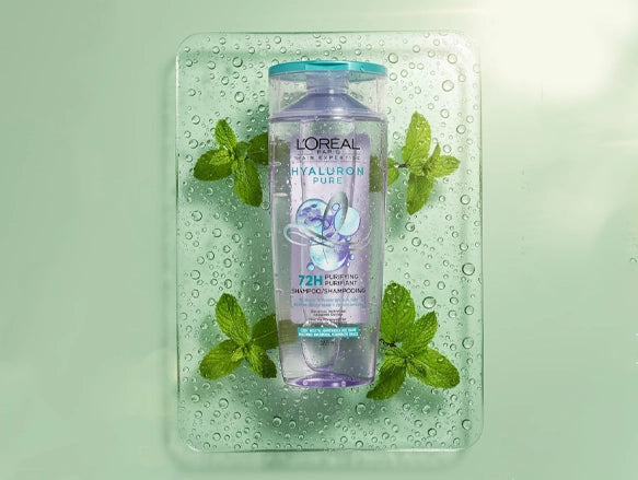 Loreal Elvive Hyaluron Pure 72H Purifying Shampoo 385ml