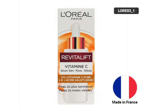 Loreal Revitalift 12% Pure Vitamin C Brightening Serum 30ml in Sri Lanka