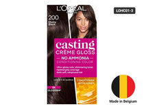 LOREAL Casting Cream Gloss Hair Color - Deep Black 200 in Sri Lanka