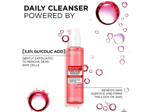 Loreal Revitalift Exfoliating Exfoliant 3.5% Glycolic Acid 150ml - CANADA - 3600524175511 in Sri Lanka