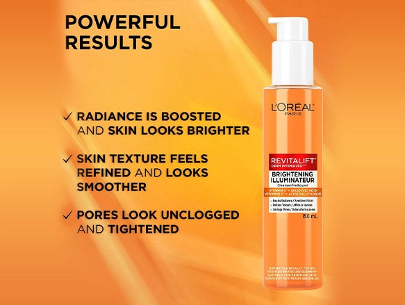 Loreal Revitalift Brightening Illuminateur Cleanser with Vitamin C + Salicylic Acid 150ml