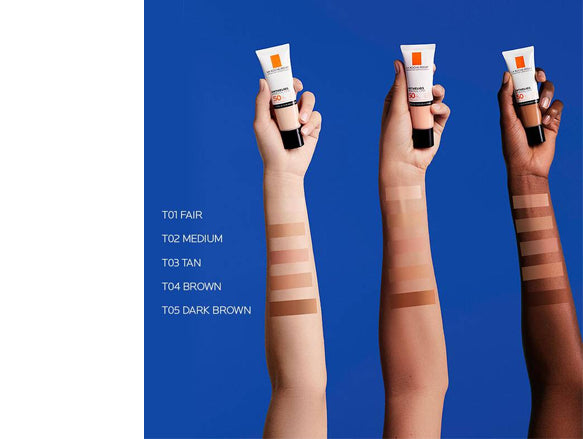La Roche-Posay Anthelios Mineral One SPF 50+ 05 Dark Brown Tinted Sunscreen 30ml - CANADA in Sri Lanka