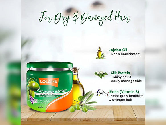 Lolane Hair Treatment Jojoba Oil Hair Mask 250g - THAILAND in Sri lanka