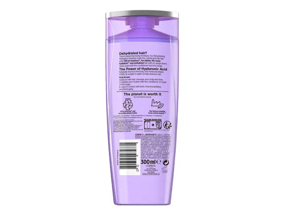 Loreal Elvive Hyaluron Plump Moisture Filling Shampoo 300ml - FRANCE in Sri Lanka