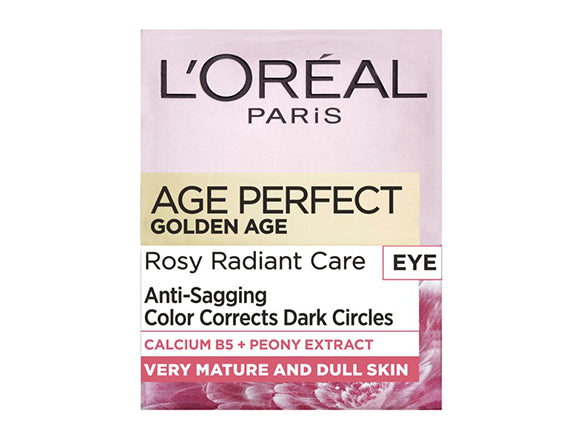 Loreal Golden Age Rosy Radiant Eye Cream 15ml - GERMANY in Sri Lanka