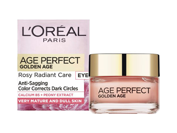 Loreal Golden Age Rosy Radiant Eye Cream 15ml - GERMANY in Sri Lanka