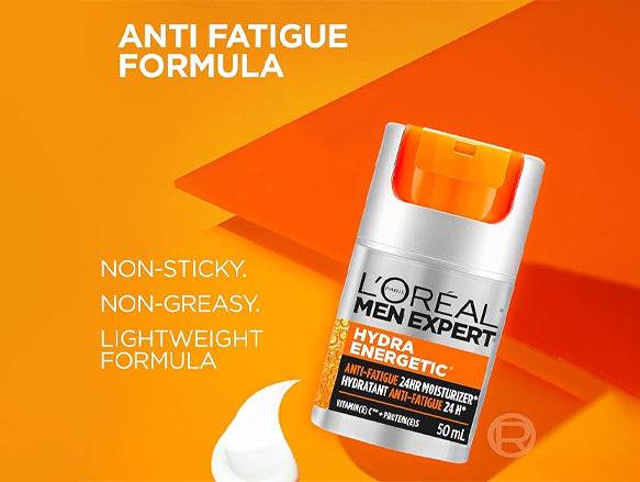 Loreal Men Expert Hydra Energetic 24HR Moisturizer 50ml - CANADA in Sri Lanka