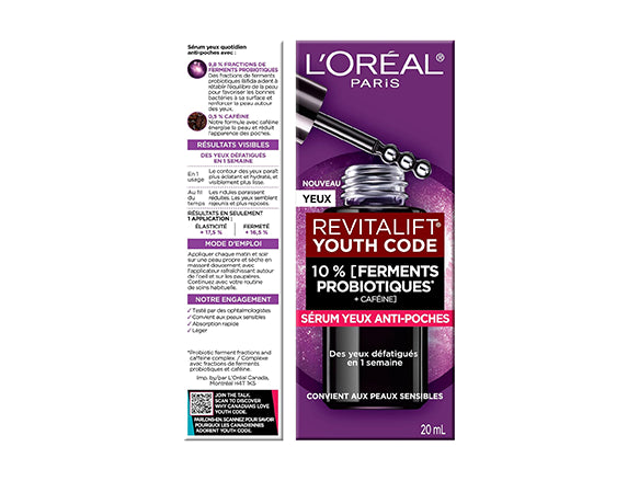 Loreal Revitalift De-Puffing Eye Serum 20ml - CANADA in Sri Lanka