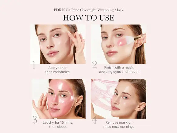 Medicube PDRN Pink Caffeine Night Wrapping Mask 75ml