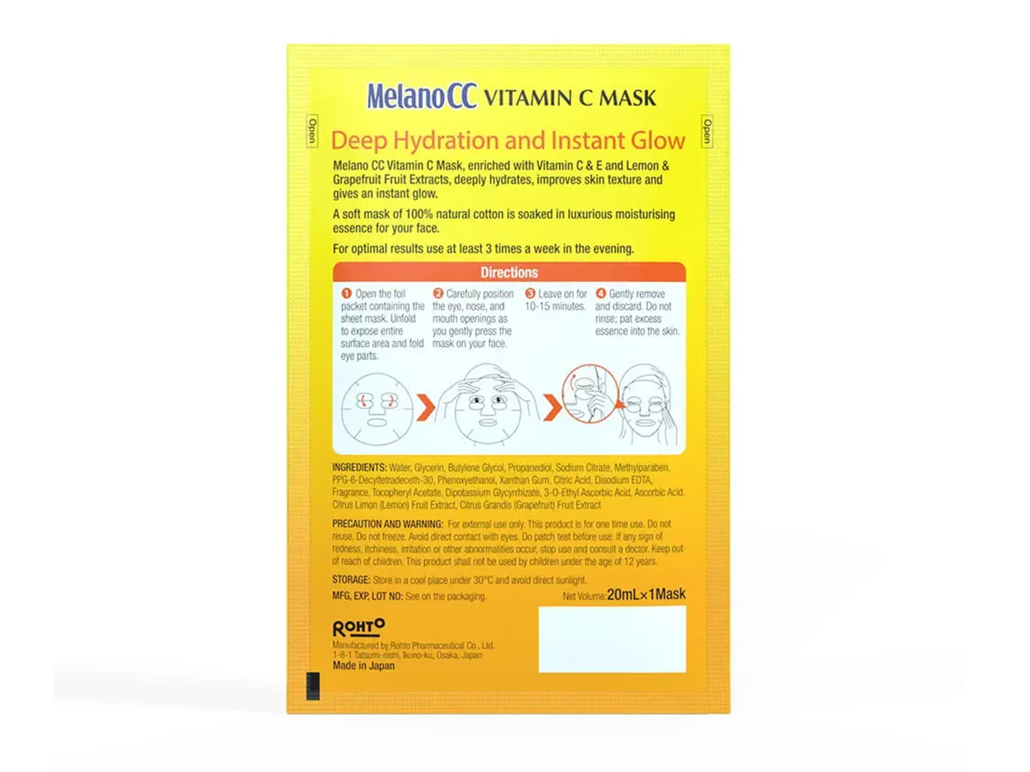 Melano CC Vitamin C Mask 20ml in Sri Lanka