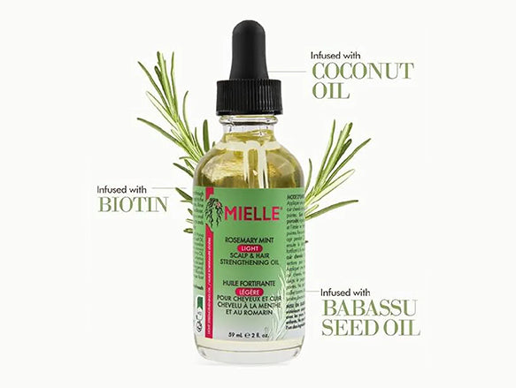 Mielle Rosemary Mint Light Scalp and Hair Strengthening Oil 59ml - USA in Sri Lanka