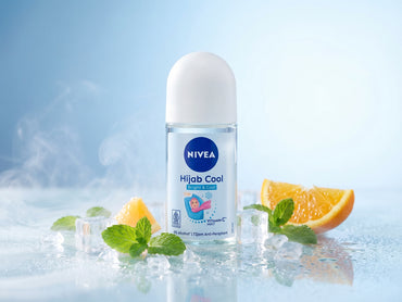 Nivea Brightening Hijab Cool Deodorant Roll On 50ml in Sri Lanka