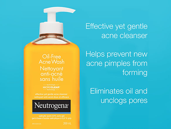 Buy Original Neutrogena Oil-free Acne Wash 269ml in Sri Lanka