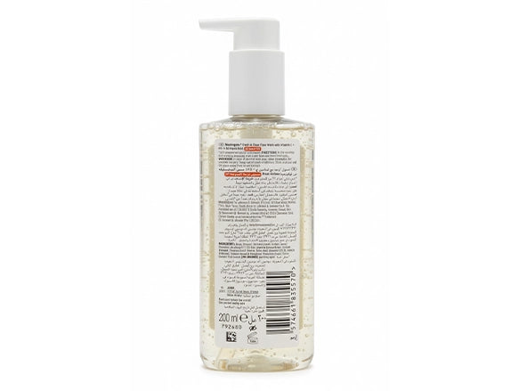 Neutrogena Fresh and Clear Face Wash with Vitamin C + 0.5% Salicylic Acid 200ml