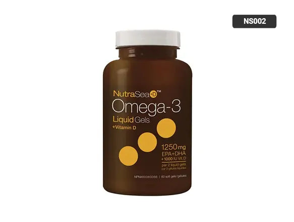 Natures Way NutraSea Omega-3 Liquid Gels + Vitamin D 60 Softgels