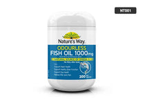 Natures Way Odourless Fish Oil 1000mg 200 Capsules in Sri Lanka