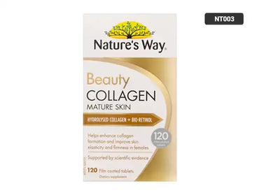 Natures Way Beauty Collagen Mature Skin 120 Tablets