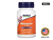 Now Melatonin 3mg 60 Veg Capsules in Sri Lanka