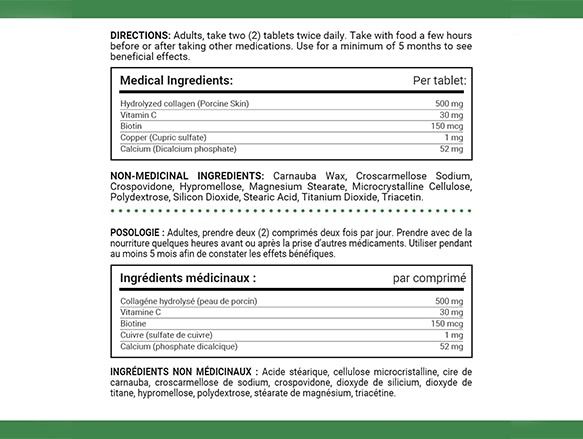 Natures Bounty Advanced Collagen Formula With Vitamin C & Calcium 90 Tablets - CANADA in Sri Lanka