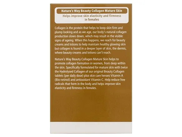 Natures Way Beauty Collagen Mature Skin 60 Tablets in Sri Lanka