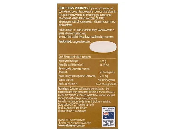 Natures Way Beauty Collagen Mature Skin 60 Tablets in Sri Lanka