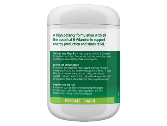 Natures Way MEGA B Executive Stress 200 Tablets in Sri Lanka