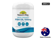 Natures Way Wild Caught Fish Oil 1000mg 150 Soft Capsules in Sri Lanka