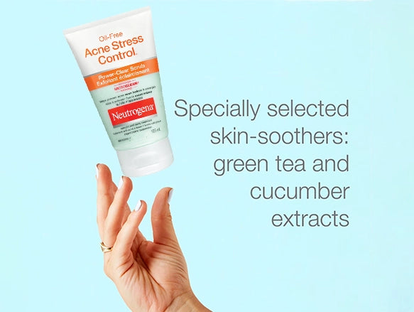 Neutrogena Acne Stress Control Scrub 125ml - CANADA in Sri lanka