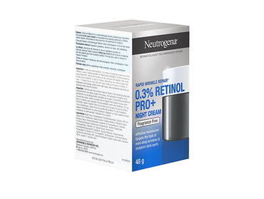Neutrogena Rapid Wrinkle Repair Retinol Pro+ .3% Night Cream 48g - CANADA in Sri Lanka