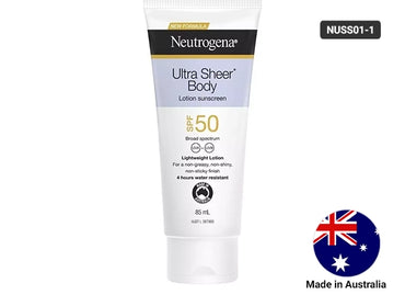 Neutrogena Ultra Sheer Body Lotion Sunscreen SPF 50 85ml in Sri Lanka