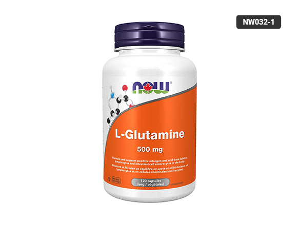 Now L-Glutamine 500mg 120 Capsules in Sri Lanka