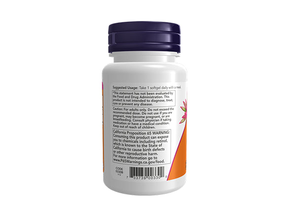 Now Vitamin A 10000 100 Softgels - USA in Sri Lanka