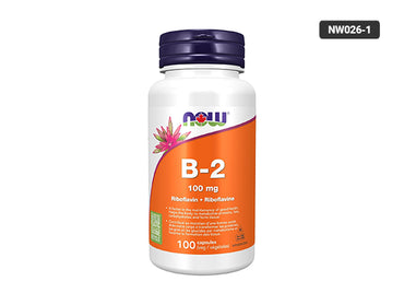Now Vitamin B-2 100mg 100 Capsules in Sri Lanka