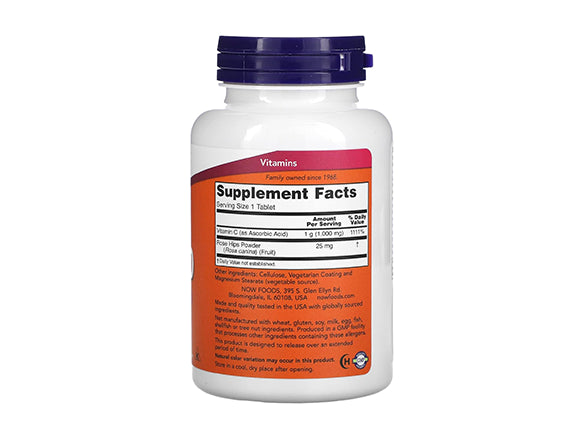 Now Vitamin C 1000mg Antioxidant Protection 100 Tablets - USA in Sri Lanka